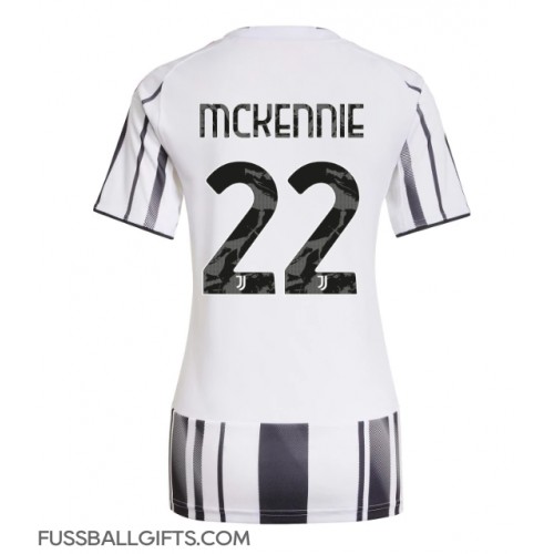 Juventus Weston McKennie #22 Fußballbekleidung Heimtrikot Damen 2025-26 Kurzarm
